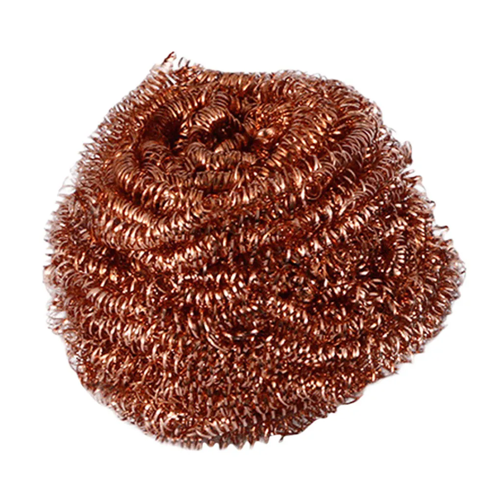 

Reuseable Soldering Solder Iron Tip Cleaner Steel Cleaning Wire Sponge Ball Soldering Accessory Easy Clean Kitchen Supplies