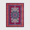 Carpets for Living Room Vintage Purple Red Persian Ethnic Pattern Carpet Christmas Rug Floor Mat Living Room Table Accessories 3