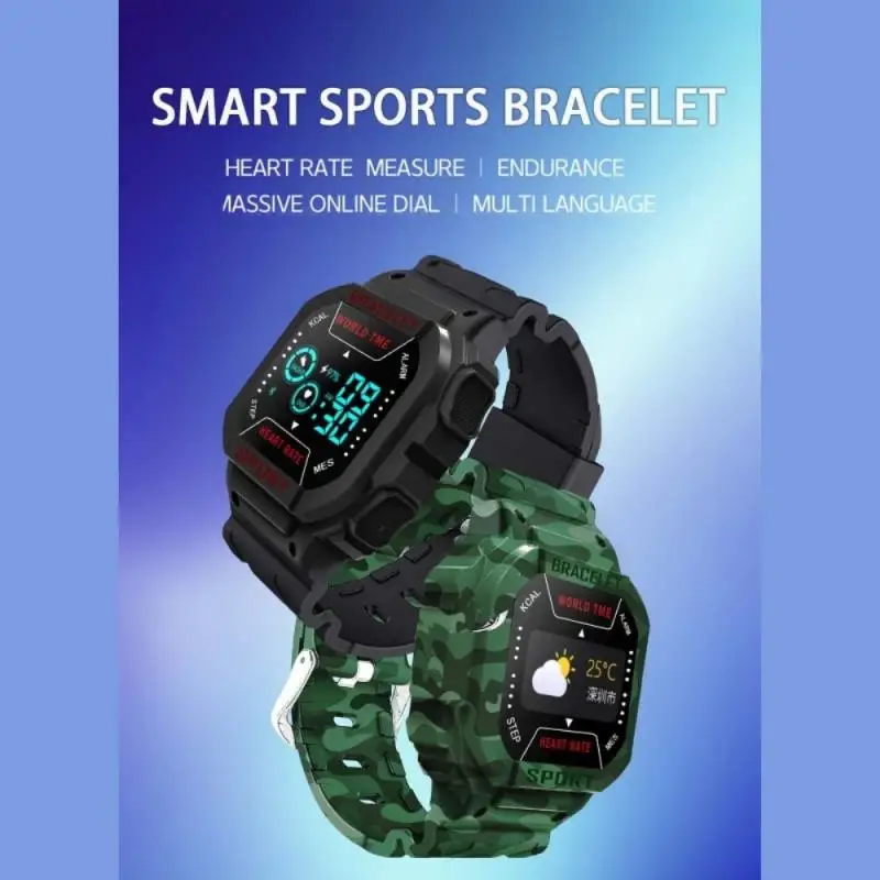 Smart Band Weather Display Blood Pressure Heart Rate Monitor Fitness Tracker Smart Watch Bracelet Waterproof Men Women Kids