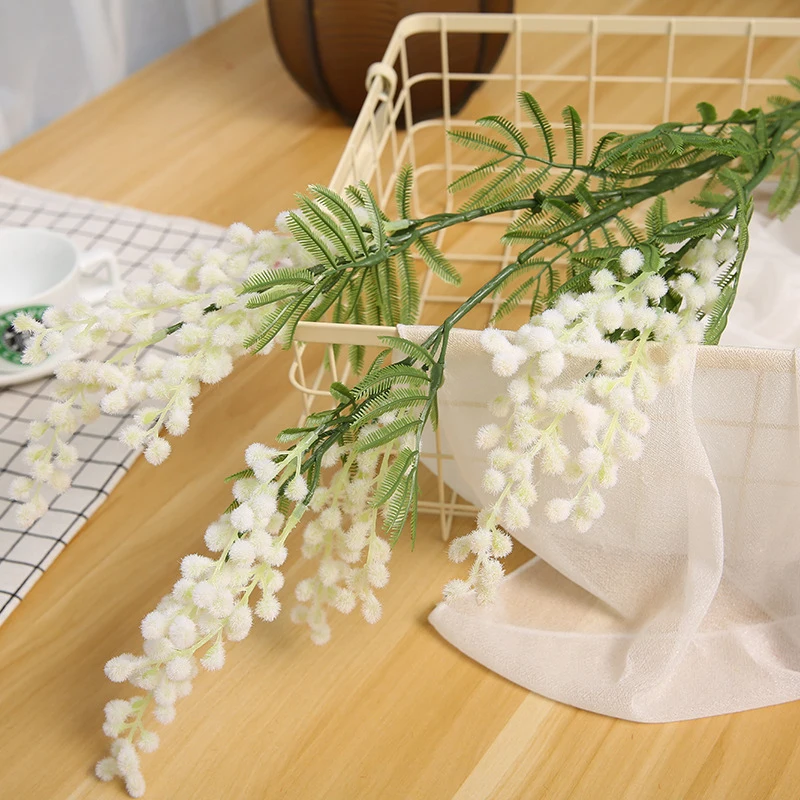 Тафтинг искусственный Jequirity Bean DIY домашний декор для гостиной искусственный цветок для свадьбы сцена макет Рождественский Декор