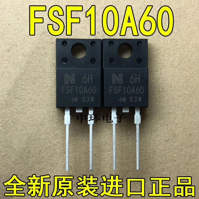 10 шт./лот F10A60 FSF10A60 TO-220F-2 10A 600V | Обустройство дома