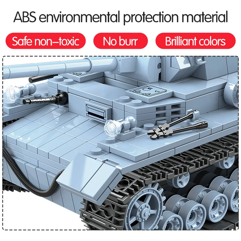 Billig 716PCS Military Deutsch Tank Bausteine Kompatibel Legoed Armee WW2 Stadt Soldat Polizei Figuren Waffe Ziegel Sets Jungen Spielzeug