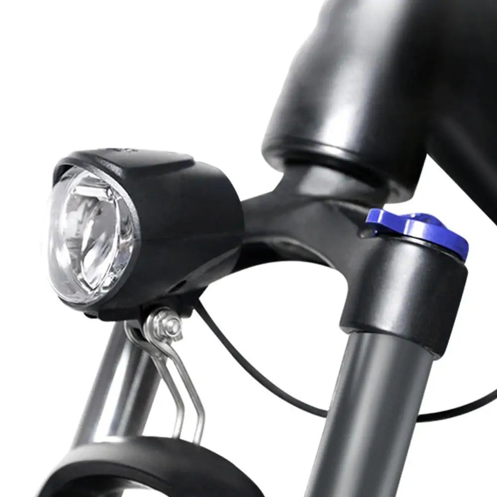 Front LED Headlight eBike Light Bicycle Lamp 6V Bike Light Electric Bicycle Safety Warning Rechargeable Bike Accessories