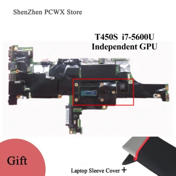 

for Lenovo thinkpad T450S i7-5600U Independent Video Card Motherboard with Processor DDR3 NM-A30 00HT774 Notebook Mainboard + C