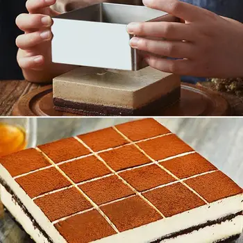 

Square Durable Adjustable Mold Cake Mould Family DIY Sturdy Baking Mold