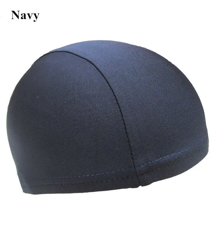 Тёмно-синий Quick Mens Drying Hat Cycling Skull Cap Bike-Motorbike Under Helmet Thermal - Цвет: Тёмно-синий