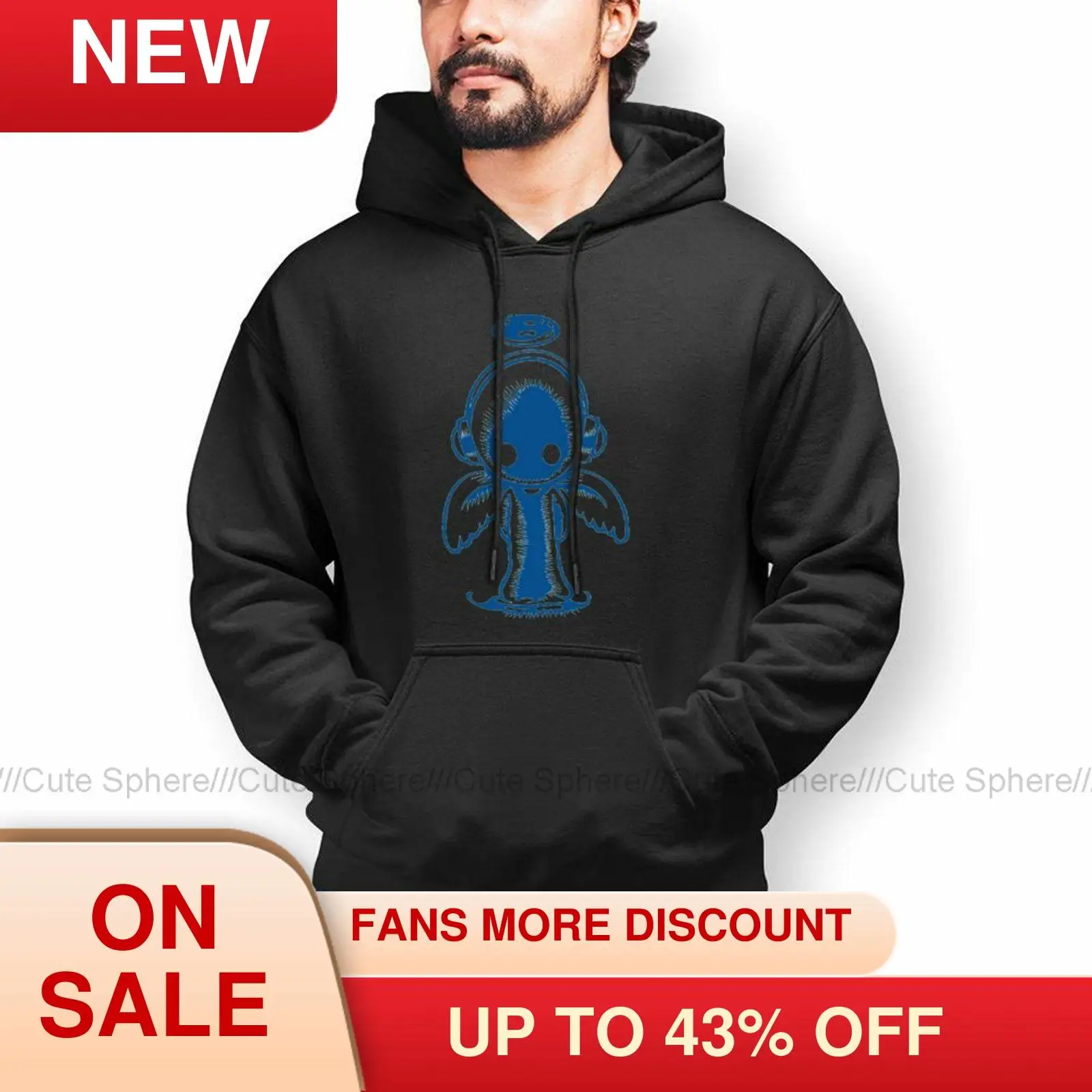 

Popular Armin Van Buuren Armind Angel Hoodie Cotton Autumn Hoodies Long Loose Pullover Hoodie XXXL Men