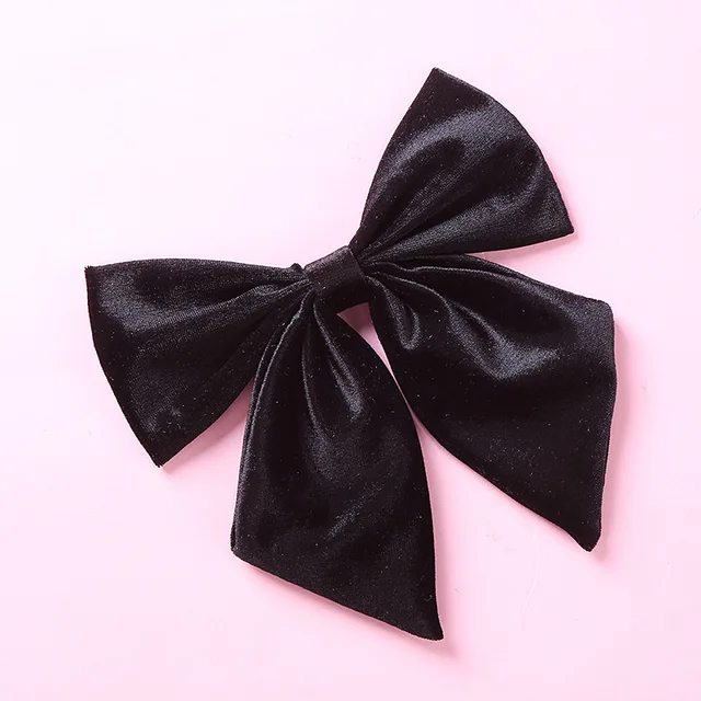 Elegant Chiffon Big Bow Spring Hair Clip Fashion Print Floral Hair Barrette For Women Girls Sweet Hairclip Hair Grip Accessories type a