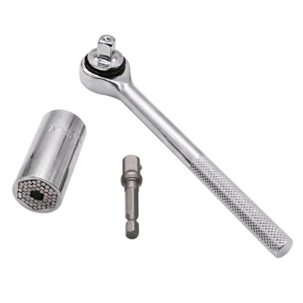 New Multi-function Wheel Lug Nut Socket Wrench Adjustable Socket Heavy-duty