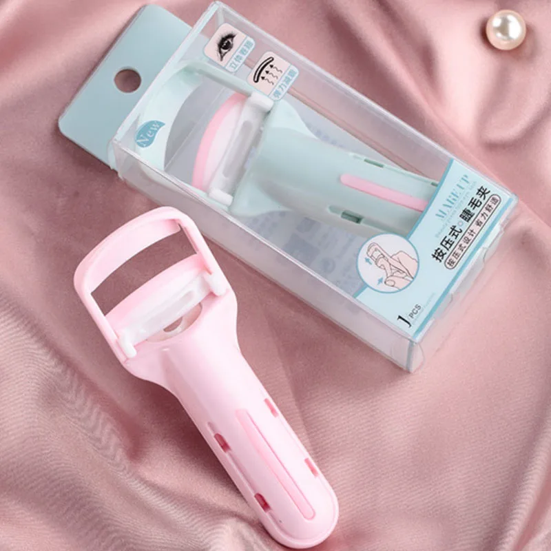

Eyelash Curler Portable Women Makeup Mascara Curling Clip False Eyelashes Cosmetic Beauty Makeup Tool Metal Accessories