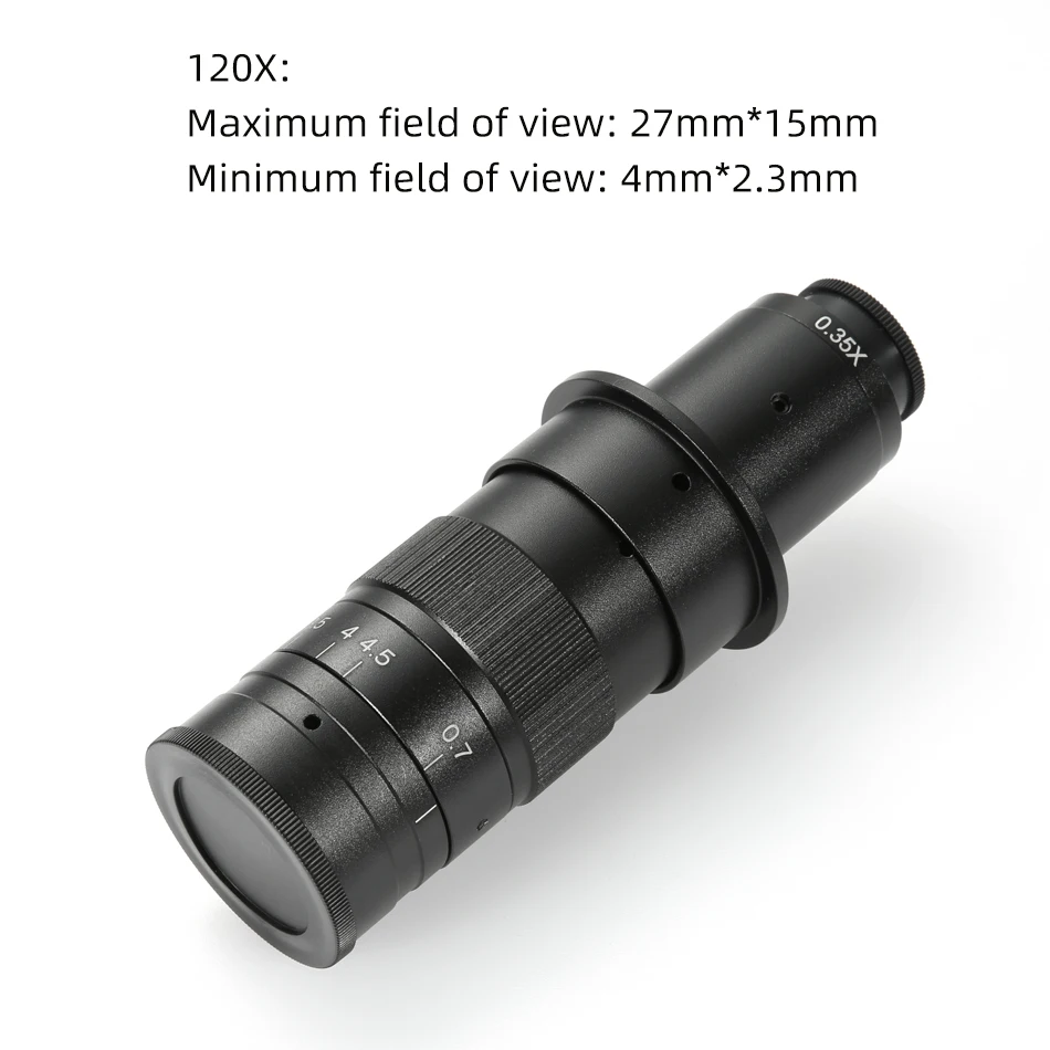Full HD 38MP 1080P 2K 60FPS видео микроскоп камера 120X 180X 300X HDMI лупа USB TF карта памяти Лупа