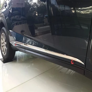 

WELKINRY car auto cover for Lexus NX 2015 2016 2017 2018 ABS chrome car body door side moulding trim