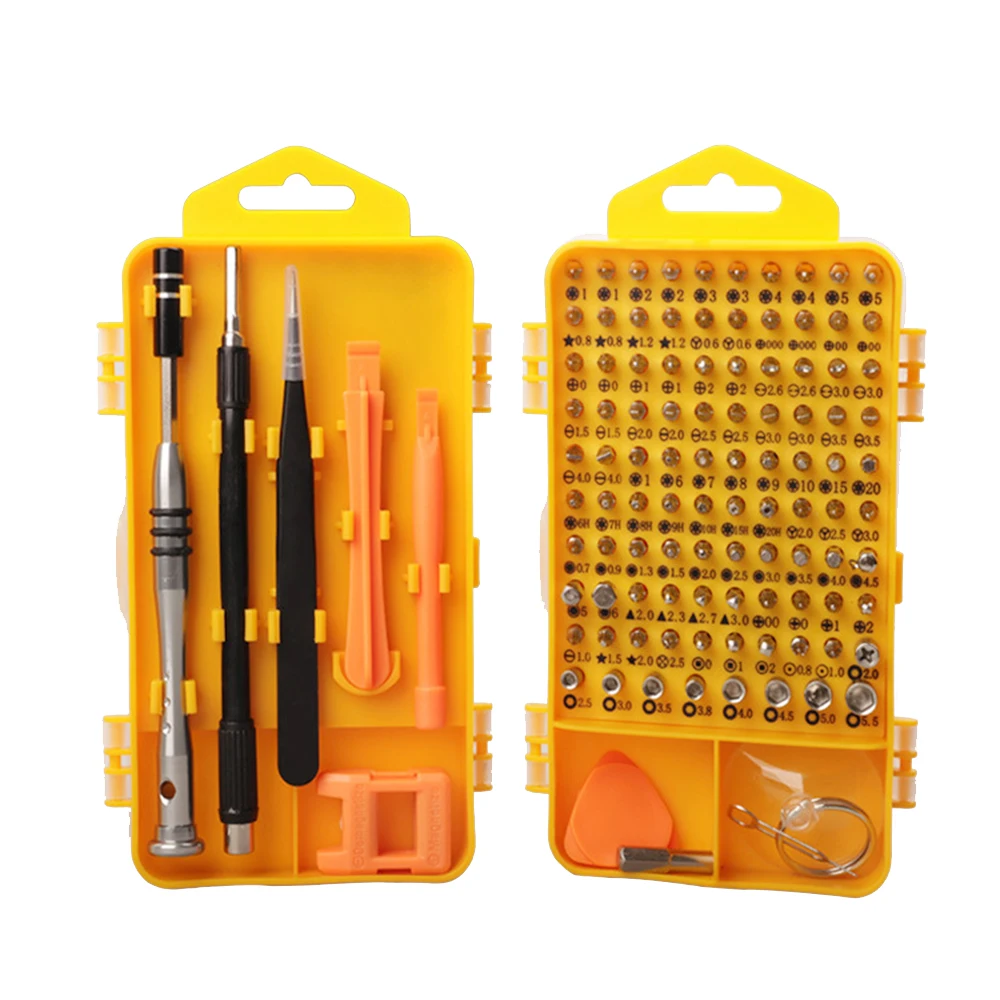 

110PCS/130PCS Multifunctional Screwdriver Suit Home Maintenance Screw Necessary Disassemble Tool 110PCS