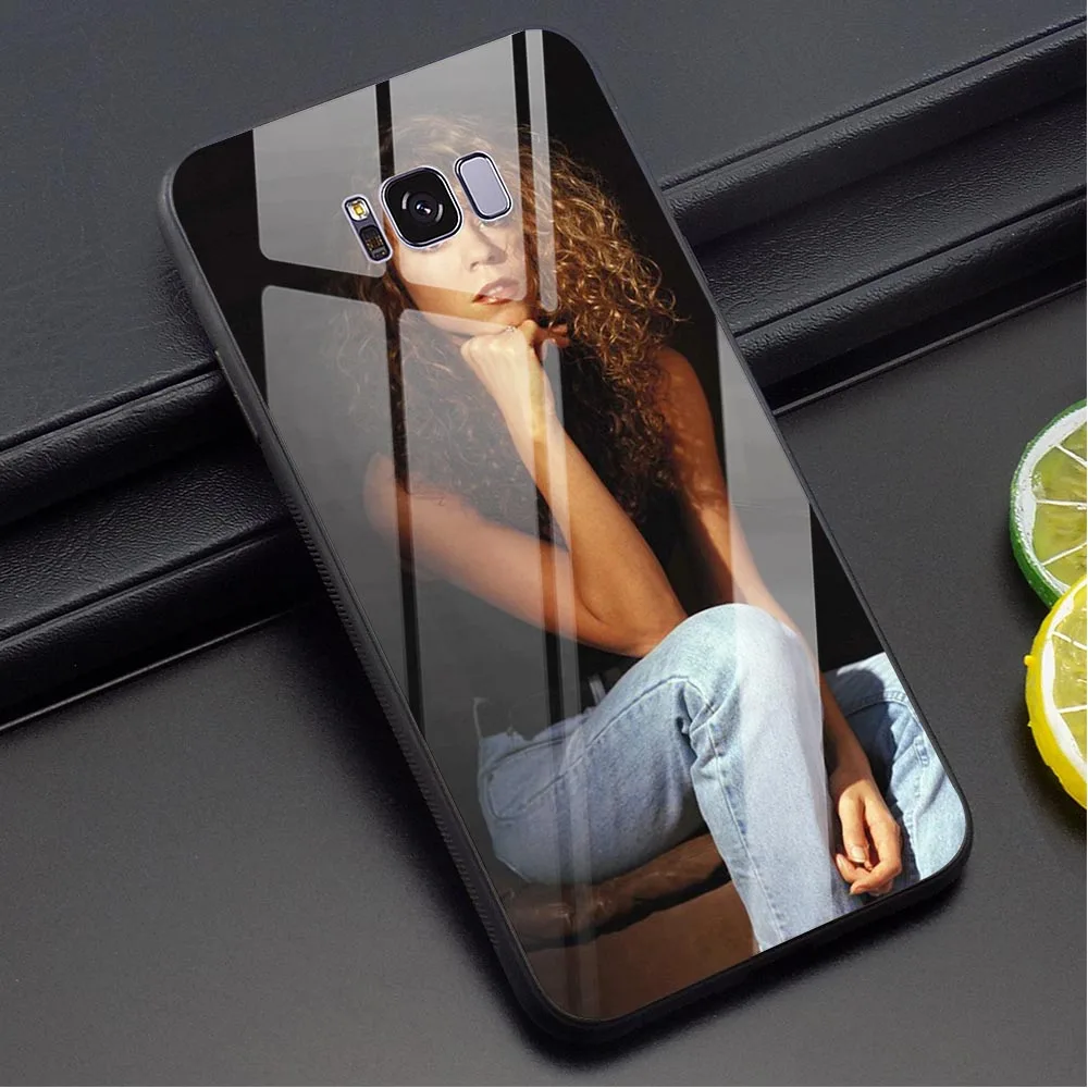 Мэрайя Кэри, чехол для телефона для samsung Galaxy S7 крышка S7 край S8 S9 плюс S10 A70 A60 M40 A50 A40 A20 A30 A10 Стекло - Цвет: K1025105