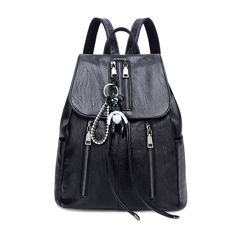 

Manufacturers Direct Selling 2018 New Style Fashion WOMEN'S Backpack Korean-style Backpack Schoolbag Autumn And Winter WOMEN'S B