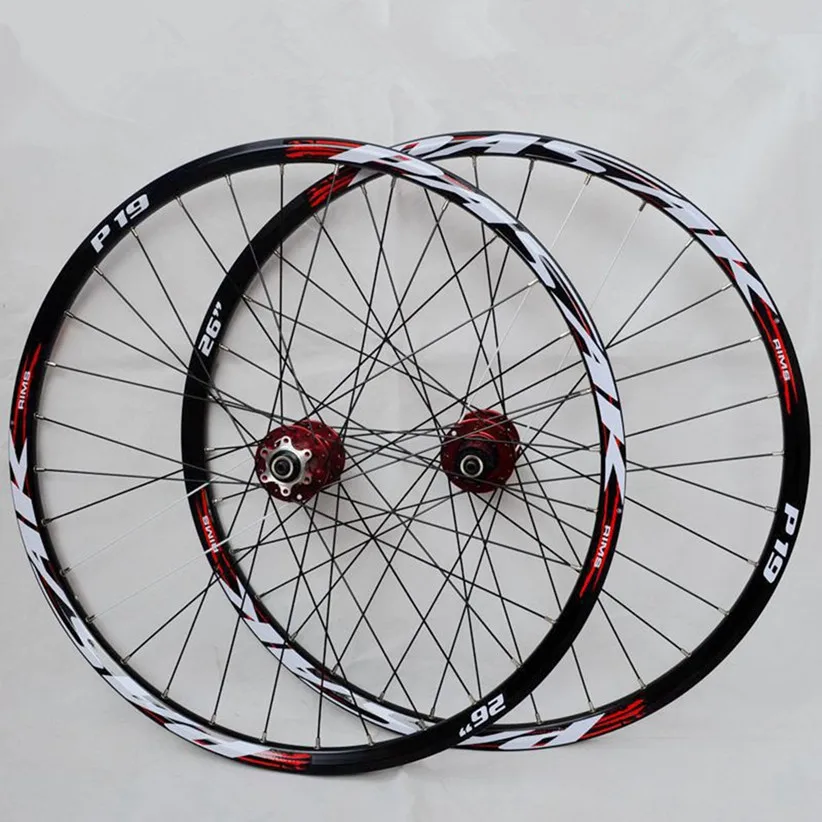 Комплект колес для горного велосипеда PASAK MTB двойные диски передние задние 4