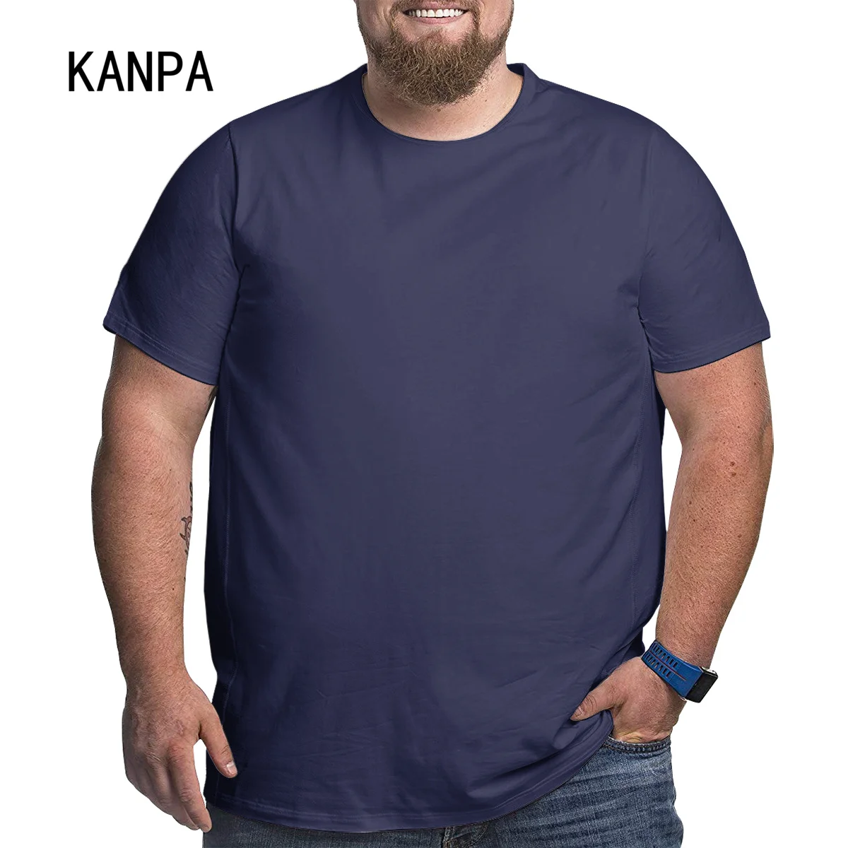 T-shirt da uomo di grandi dimensioni a maniche corte da uomo taglie forti t- shirt nere da uomo 12XL t-shirt oversize 200 kg 11XL magliette grafiche  200000343