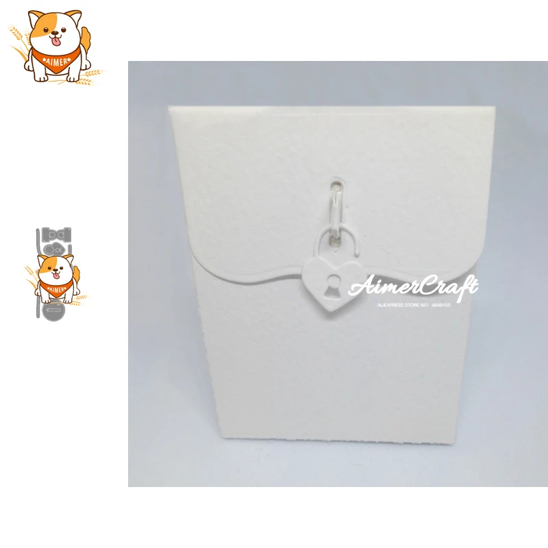 Металлические режущие штампы Key Love Lock трафарет для скрапбукинга сделай сам