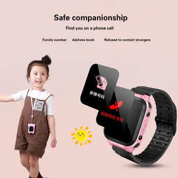 

Children's Watch Waterproof Touchscreen Voice Chat Game Alarm Clock Watch