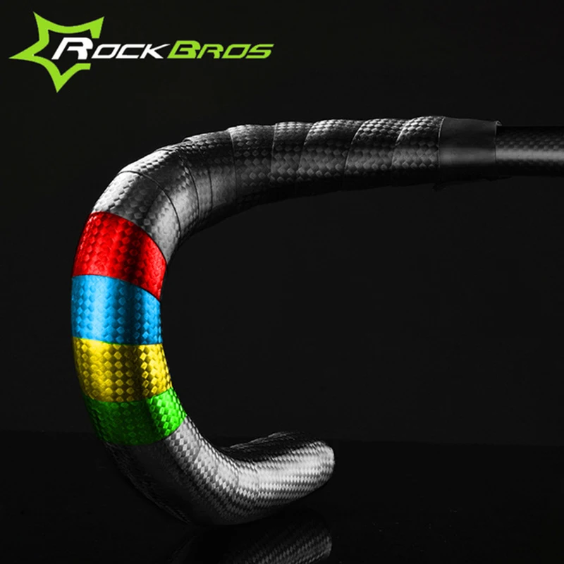 ROCKBROS 1 пара Дорожный велосипед Ручка обмотка руля пробковый гоночный велосипед EVA обмотка руля+ 2 бар вилка велосипедная ручная обмотка руля Аксессуары для велосипеда