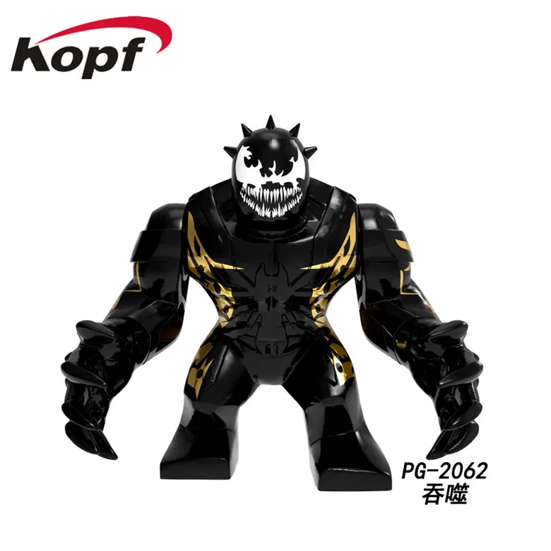 PG2062 20pcs No Box 20 шт. большой размер модели строительные блоки Супер Герои Тор Железный человек Локи муравьиный человек танос Капитан Америка детские игрушки PG8258 - Цвет: PG2062 20pcs No Box