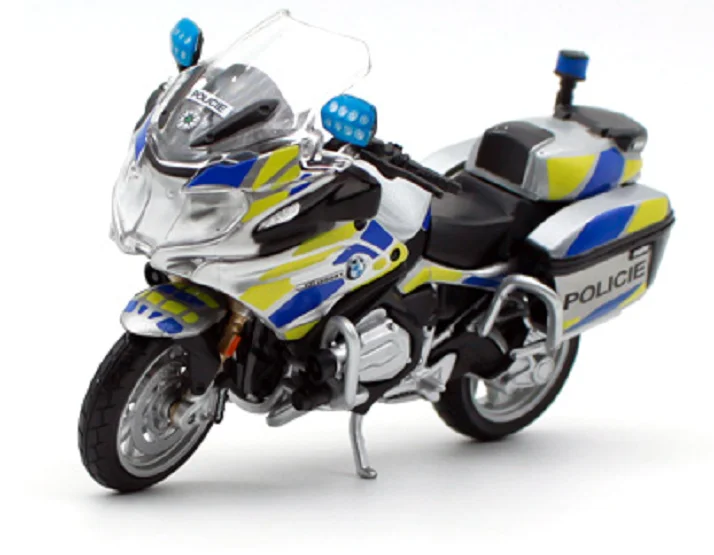 MAISTO 1:18 BMW R1200RT Czech R 1200 RT Police MOTORCYCLE BIKE DIECAST MODEL