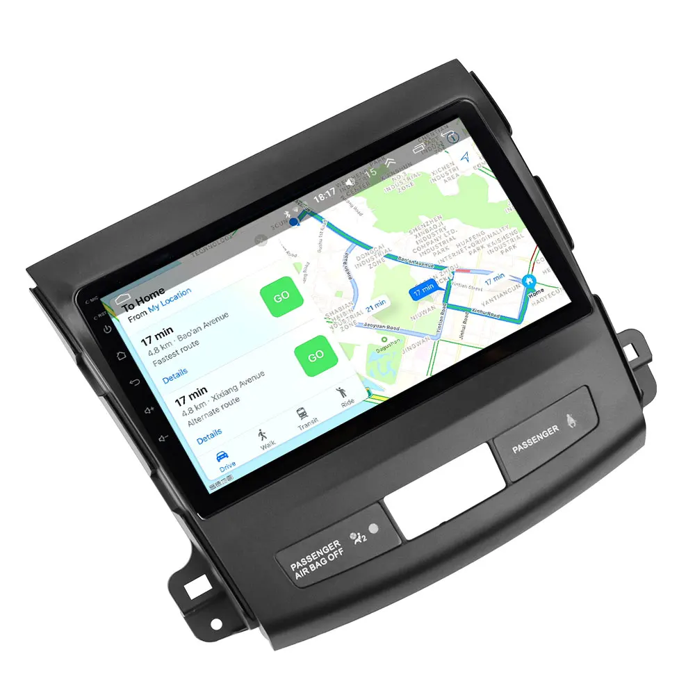 EKIY " ips 2.5D Android автомобильный Dvd Gps мультимедийный плеер для Mitsubishi Outlander автомобильный Радио Навигатор Радио Видео Аудио плеер