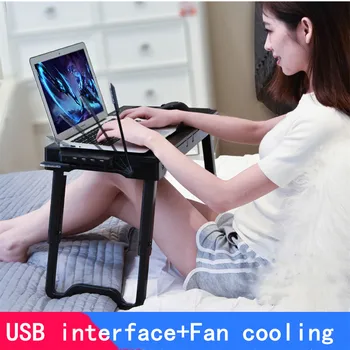 

Home Folding Laptop Desk for Bed & Sofa Laptop Bed Tray Table Desk Portable Lap Desk for Study and Reading Bed Top Tray Table