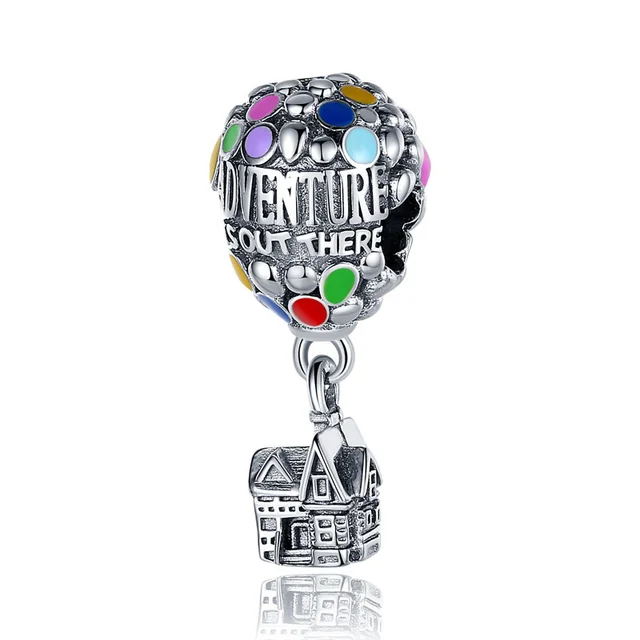 Genuine 925 sterling silver marine animal hanging bead pendant suitable for original Pandora bracelet ladies fashion jewelry CMS1574-1