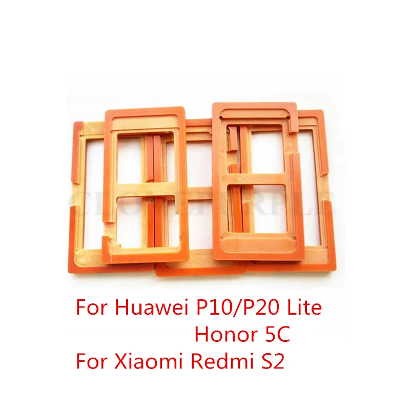 1 шт. клей плесень ЖК-экран стекло плесень держатель для huawei P10 P20 Lite Honor 5C Redmi S2