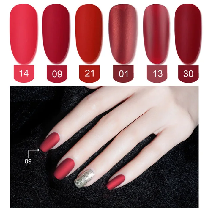 Frosted Nail Polish Matte Effect Environmentally Friendly Velvet Smooth Nail Polish ZG88