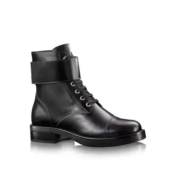 

2020 New Autumn Winter Bootie Buckle Strap Motorcycle Ankle Boots Genuine Leather Patchwork Hot New Arrival Short Boots