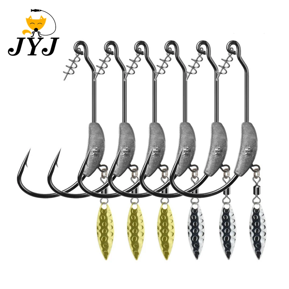 Fishing Spoon Hooks, Soft Baits Jig Head