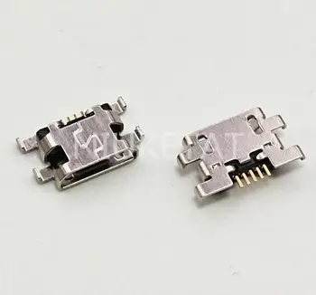 

100pcs Micro USB 5Pin Jack Connector reverse socket Data charging port tail plug For Gionee GN5005 youmi 4S mobile phone Mini