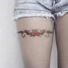 Waterproof Temporary Tattoo Sticker Butterfly Flower wing fake tatto flash tatoo tatouage temporaire waist chest for women girl ► Photo 2/6