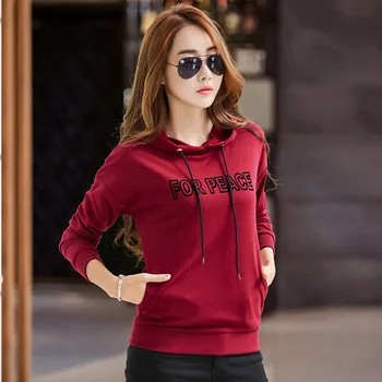 

2020 Women's New Style for Autumn and Winter Hooded Loose Hooded Sweater Hoodies Women Hoodie Dress
