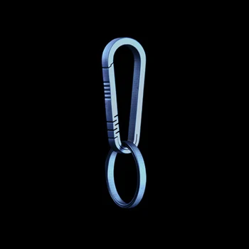 

Titanium Alloy Climbing Carabiner Key Chain Hook Buckle Keychain Outdoor