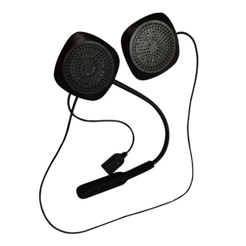 Шлем Интерком мотоциклетная гарнитура беспроводная Bluetooth динамик музыка для MP3 MP4
