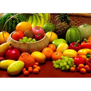 

Diamond Painting DIY 5D Sets Embroidery Fruit And Vegetable Cross Craft Home Decoration Kit