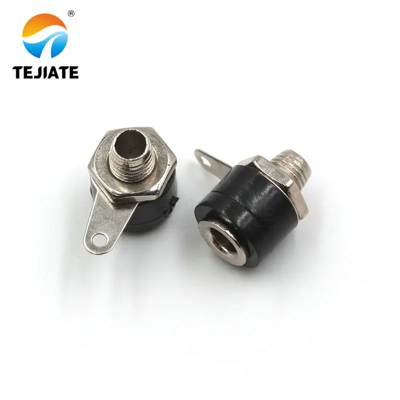 10119-4MM母座-黑色-香蕉灯笼