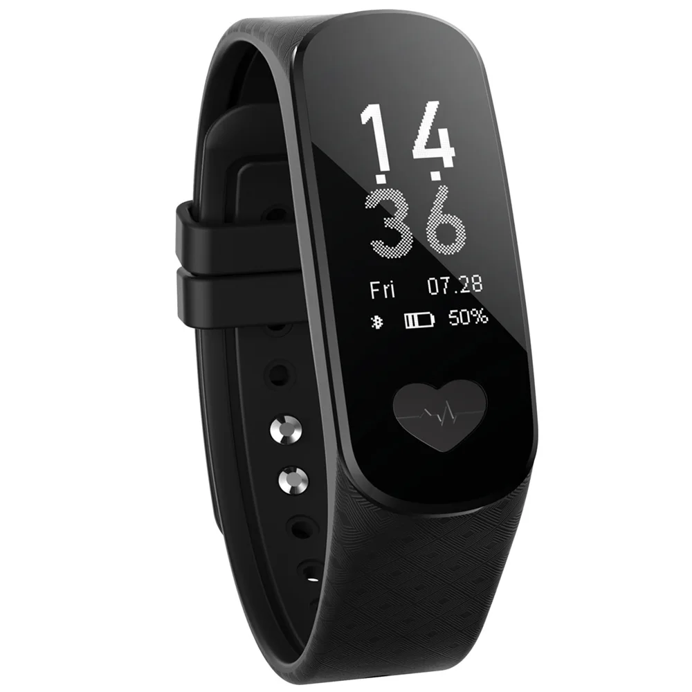 

B9 Smart Bracelet ECG Monitoring Health ECG + Ppg Heart Rate Monitoring Temperature Measurement Sports Information Remind