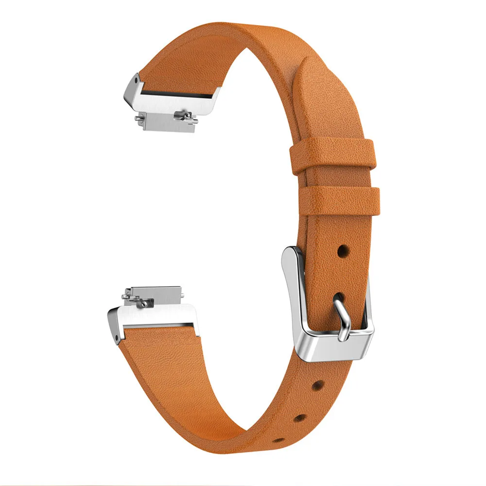 Stylish Leather Band Strap for Fitbit Inspire Smartwatch Replacement Bracelet
