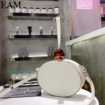 

[EAM] Crocodile Pattern Crossbody Bags For Women 2020 Autumn Fashion Handbag Small PU Leather Ladies Travel Shoulder Bags HO164