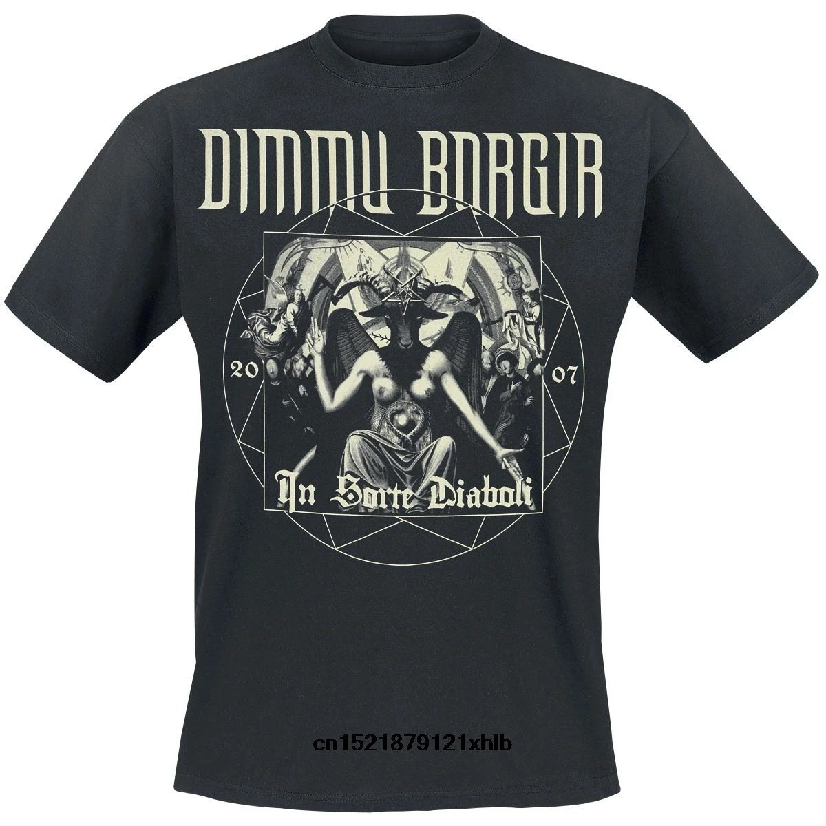 Men T shirt In Sorte Diaboli Anniversary Dimmu Borgir funny t shirt tshirt women men tshirt women t shirt|T-Shirts| - AliExpress