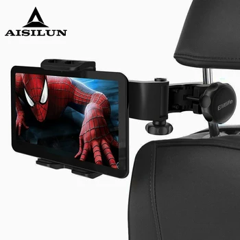

Adjustable Car Headrest Phone Holder for iPad iphone 4-12" Tablets Mount Back Seat Bracket Tablet Car Stand Seat mini table FS