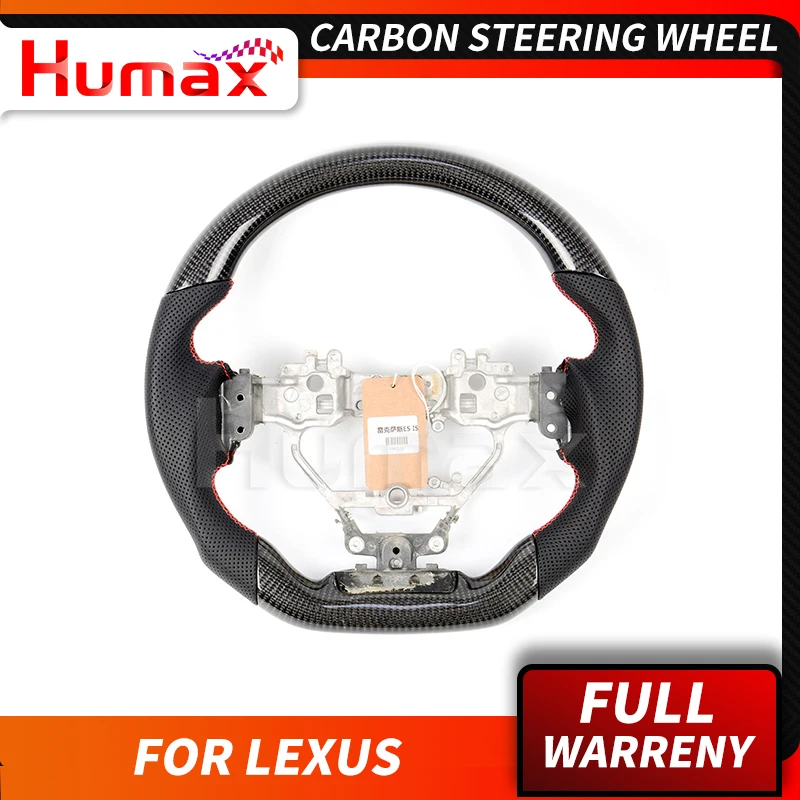 

Carbon Fiber and Leather Steering Wheel For LEXUS ES IS GS NX RX CT 200 250 300 Replacement Customized steering wheel car parts
