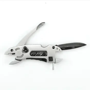 

EDC Foldable Travel Portable Outdoor Household Tools Multi Tool Pliers Knife Jaw Screwdriver Wrench Survival Gear