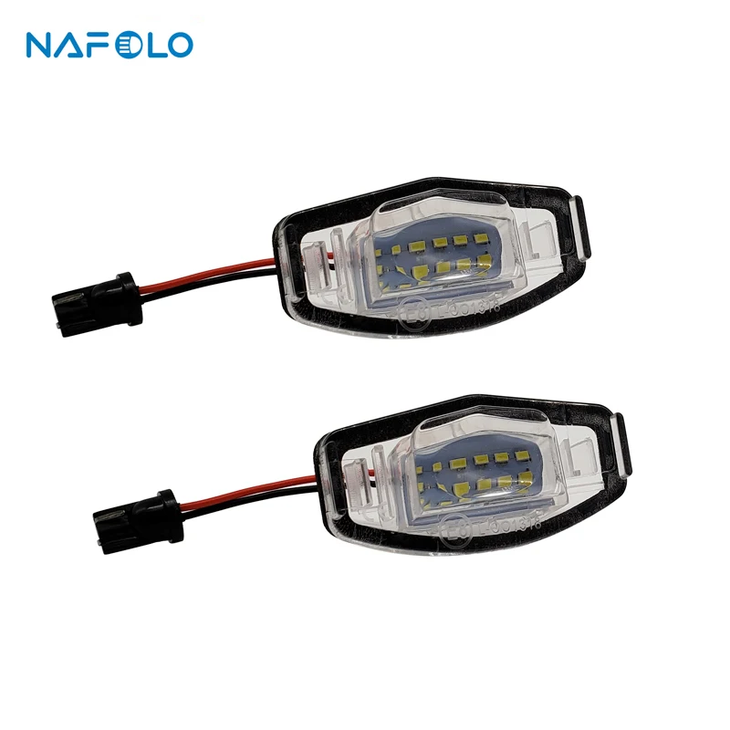 12В автомобильные номерные знаки для Honda Civic Accord Odyssey Acura MDX DL RL TSX 18 LEDCar Number Lamp|Сигнальная лампа| |