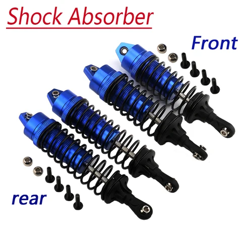Aluminium alloy Shock Absorber mounted Full metal Big bore Shock front and rear for Traxxas 110 Slash 4x4 RC Car Truck Acc Aluminium alloy Shock Absorber mounted Full metal Big bore Shock front and rear for Traxxas 110 Slash 4x4 RC Car Truck Acc