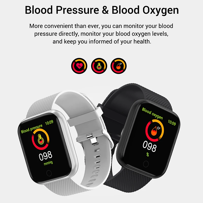 Nennbo Smart Bracelet With Weather Forecast Pedometer Heart Rate Monitor Cardio  Health Wristband Sports Fitness Tracker